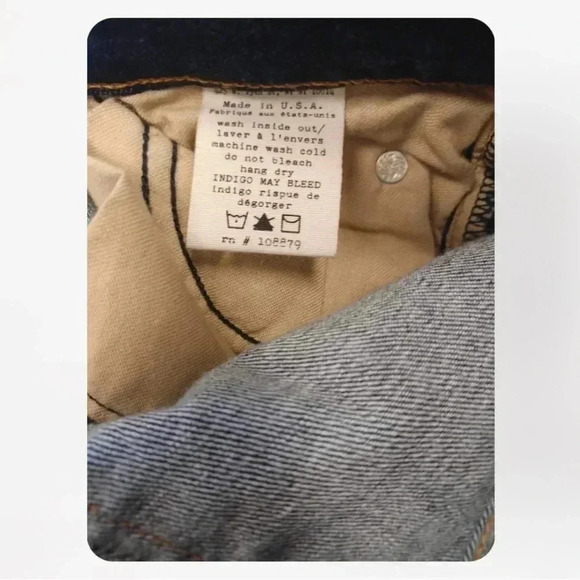 Rag & Bone Low Rise Heritage Colour Skinny Dark Wash Jeans Size 24 - Picture 8 of 11